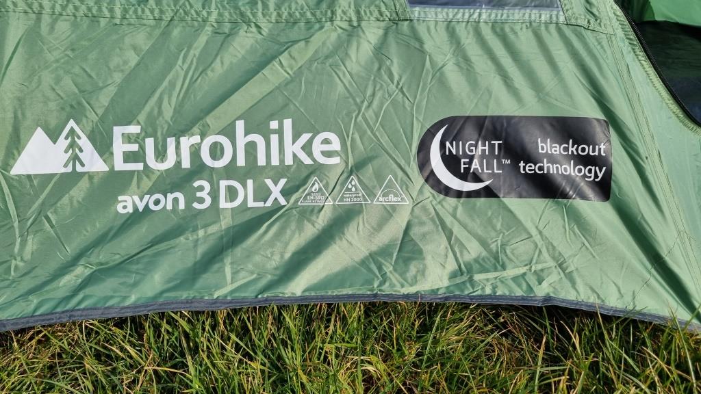 Eurohike Avon 3 DLX Blackout Tent