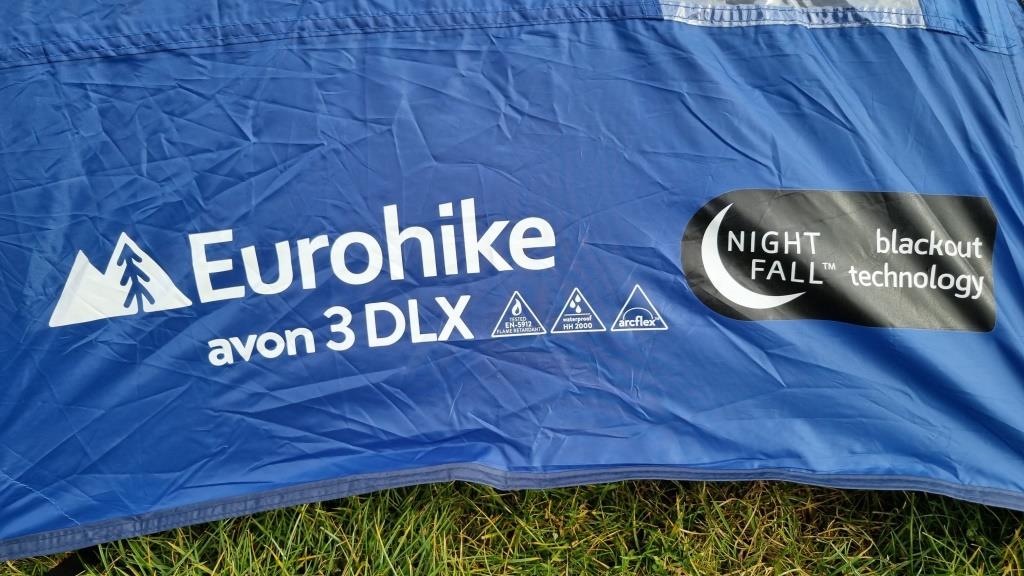 Eurohike Avon 3 DLX Blackout Tent
