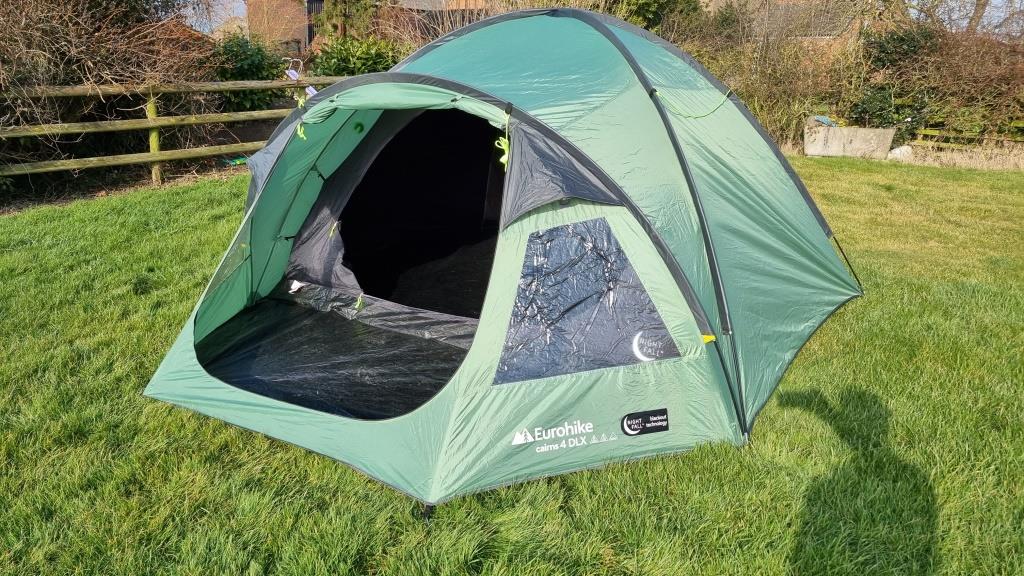 Eurohike Sendero 4 Tent For 4 People With Porch And Living Area, 4 Man