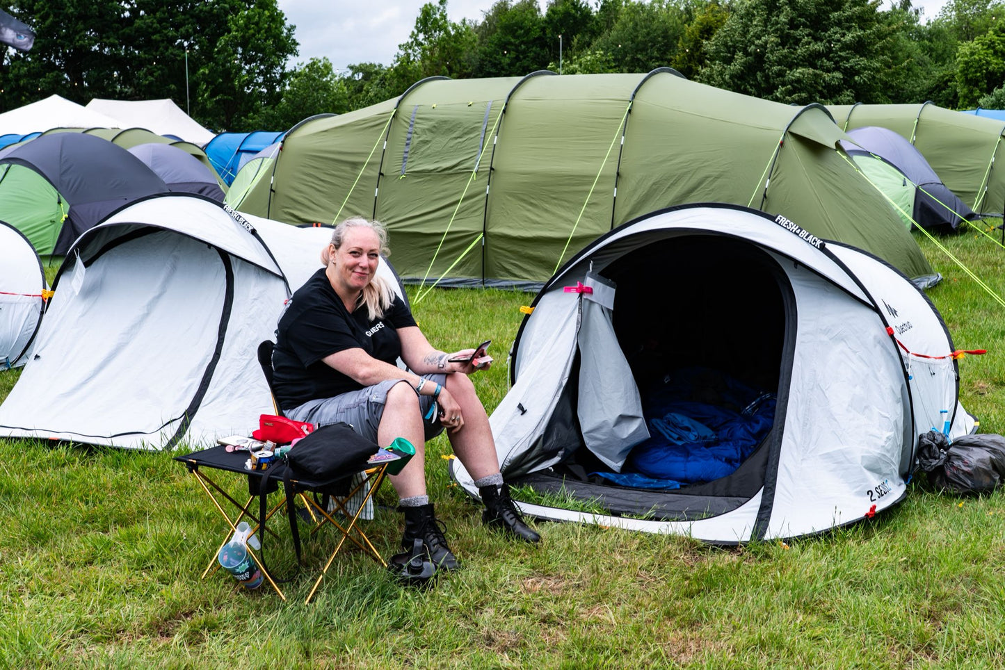 1 Person XL Tent Hire - Vegan Camp Out 2027